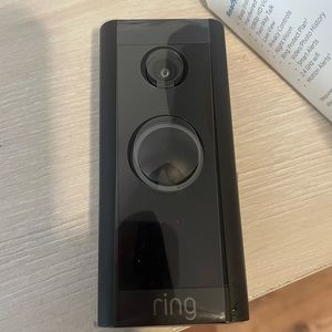 Ring doorbell wired